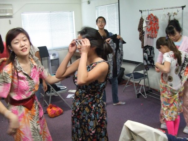 dressingforfashionshow