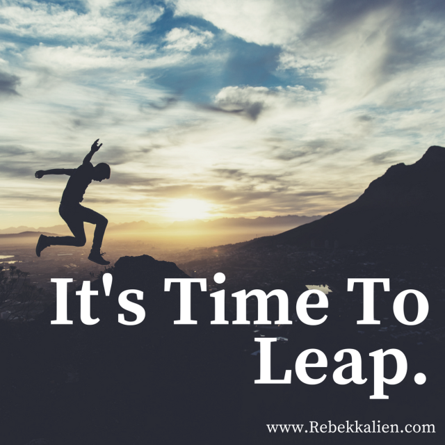 It's Time To Leap.